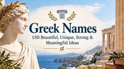 Greek Names 150 beautiful unique strong and meaningful name ideas with Greek mythology theme