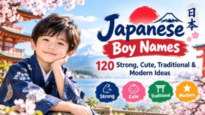 Japanese boy names with 120 strong, cute, traditional and modern name ideas