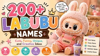 200+ Labubu names with cute, funny, unique, and creative ideas for naming your Labubu