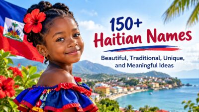 150+ Haitian names inspired by Haitian culture, tradition, and meaningful naming ideas